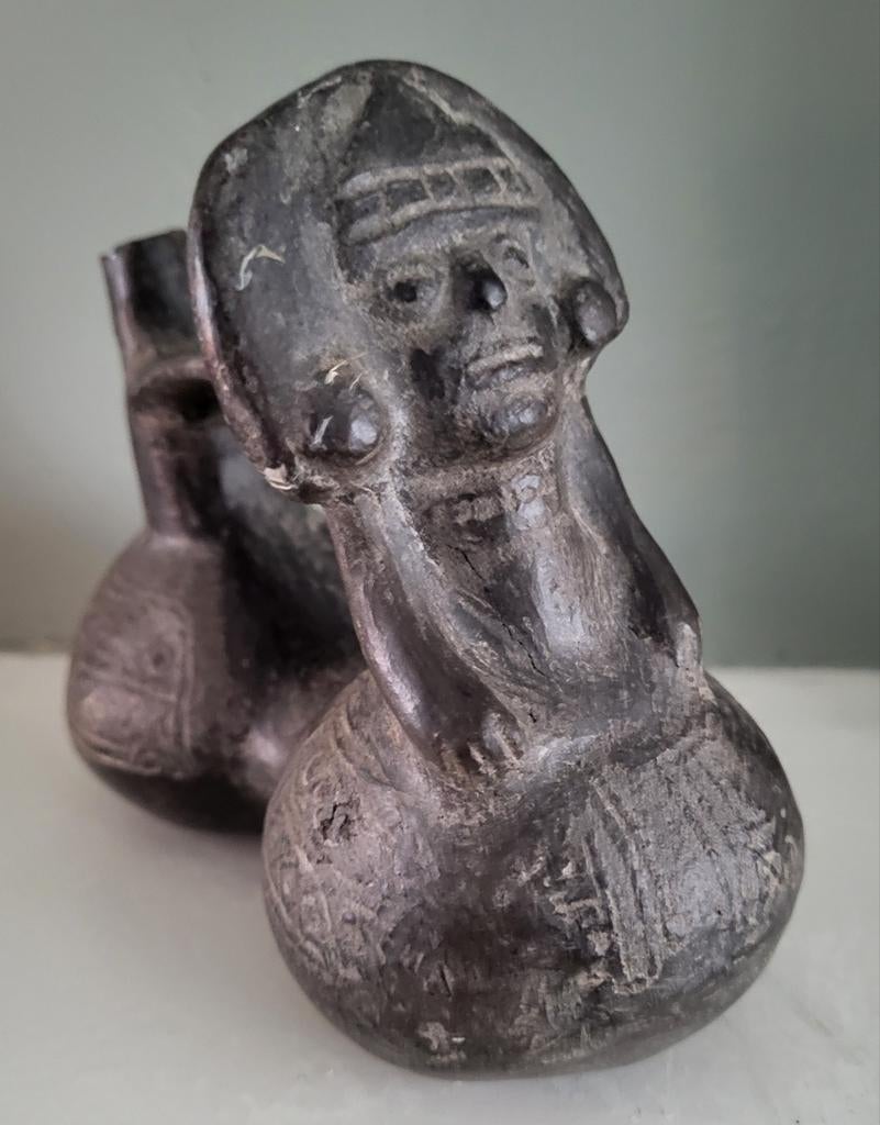 Te koop antieke fluitketel Inca Style, Antiek en Kunst, Ophalen of Verzenden