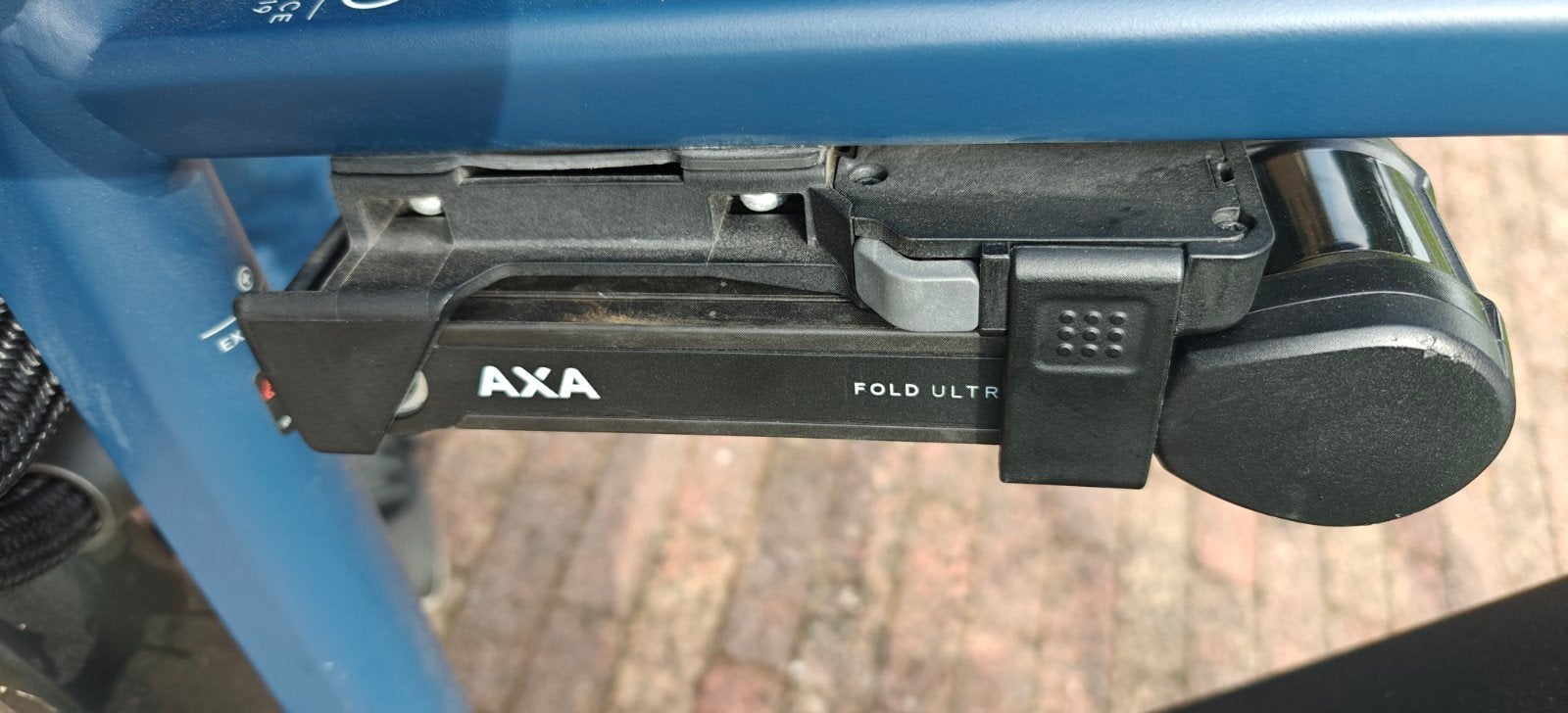 AXA FOLD Ultra vouwslot met houder en sleutels, Ophalen of Verzenden, Gebruikt