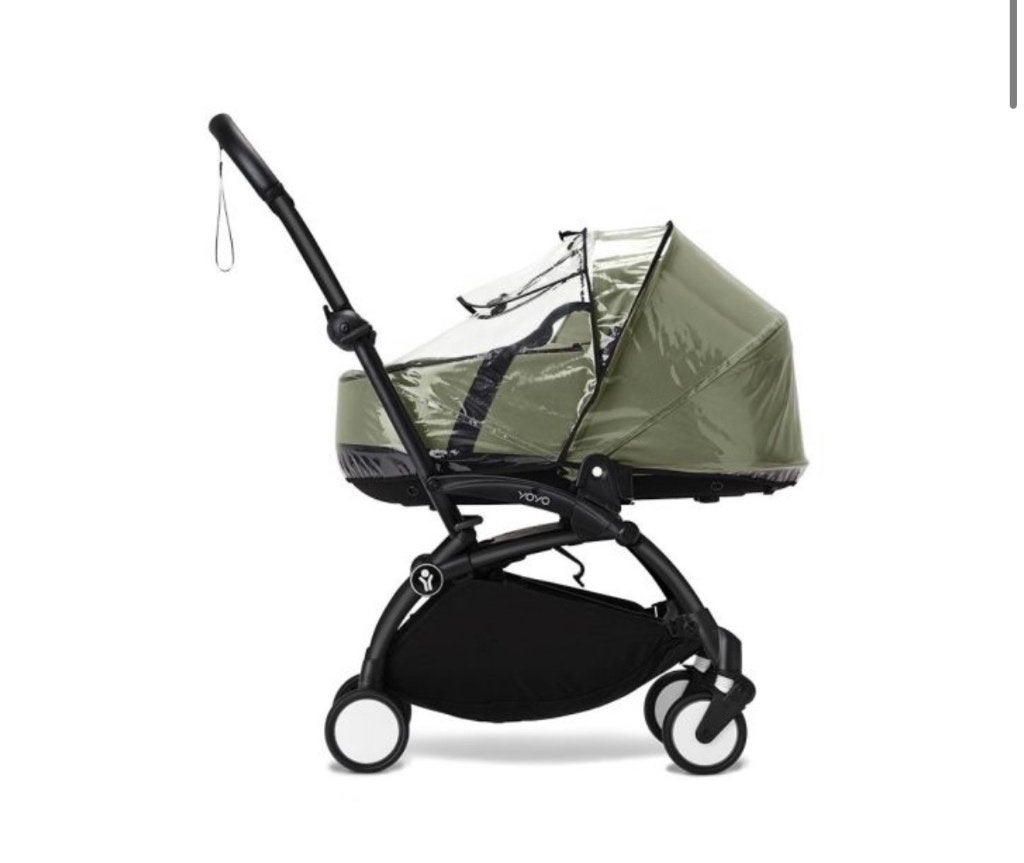 Stokke Reiswieg yoyo black + Regenhoes + adapters, Kinderen en Baby's, Ophalen, Zo goed als nieuw, Kinderwagen, Overige merken