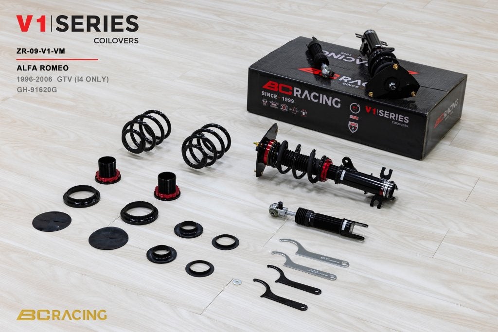 BC Racing V1-VM serie schroefset - Alfa Romeo GTV 94-06, Ophalen of Verzenden