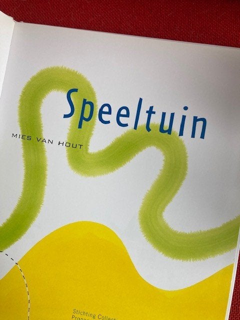 Speeltuin - mies van hout, Boeken, Ophalen of Verzenden, Gelezen, Mies van Hout, 2 tot 3 jaar