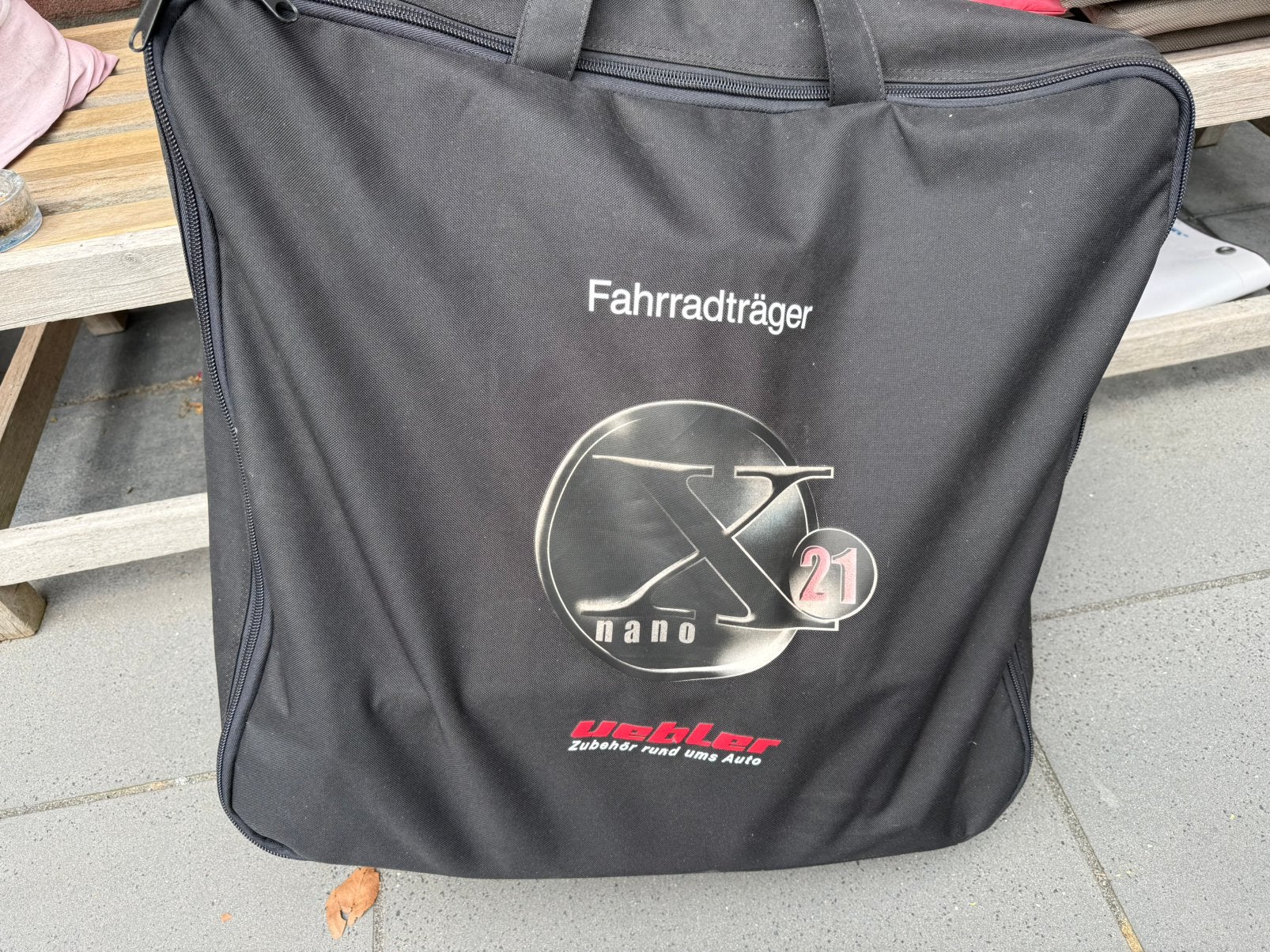 Uebler x21 nano fietsendrager 2 electrische fietsen, Ophalen, Zo goed als nieuw, Trekhaakdrager