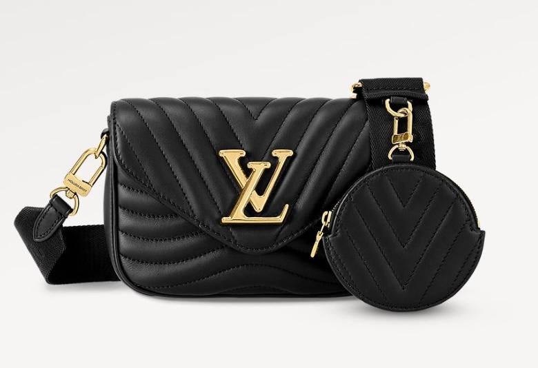 Louis Vuitton Tas in Zwart Leder of PER MAAND 365,- in3, Ophalen of Verzenden, Nieuw, Zwart, Schoudertasje
