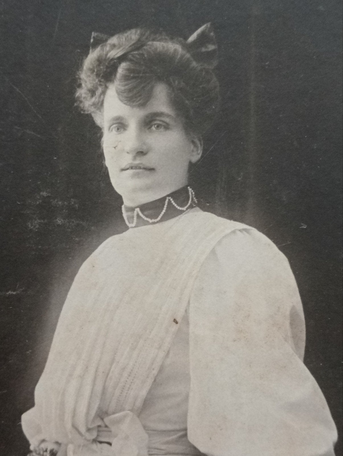 Antieke foto van vrouw, C. Reyers Nijmegen, Ophalen of Verzenden, Voor 1940, Gebruikt, Overige onderwerpen
