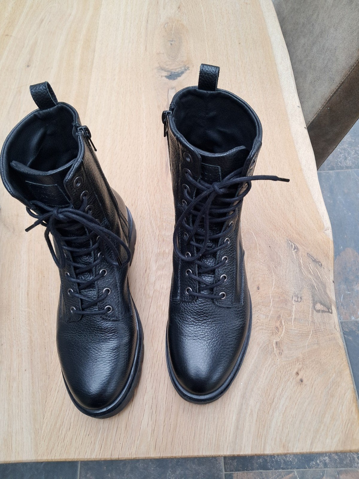 Piedi Nudi zwarte boots, maat 39, Kleding | Dames, Hoge laarzen, Zwart, Ophalen of Verzenden, Zo goed als nieuw