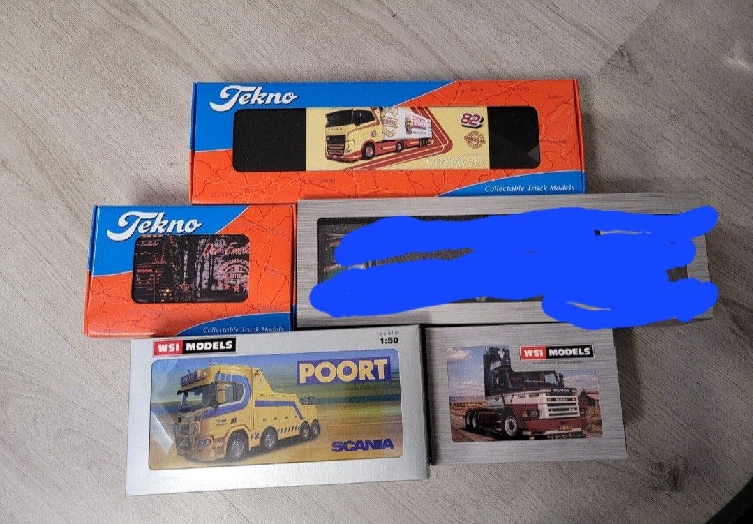 tekno/wsi modellen nieuw, Ophalen of Verzenden, Nieuw, Bus of Vrachtwagen, Tekno
