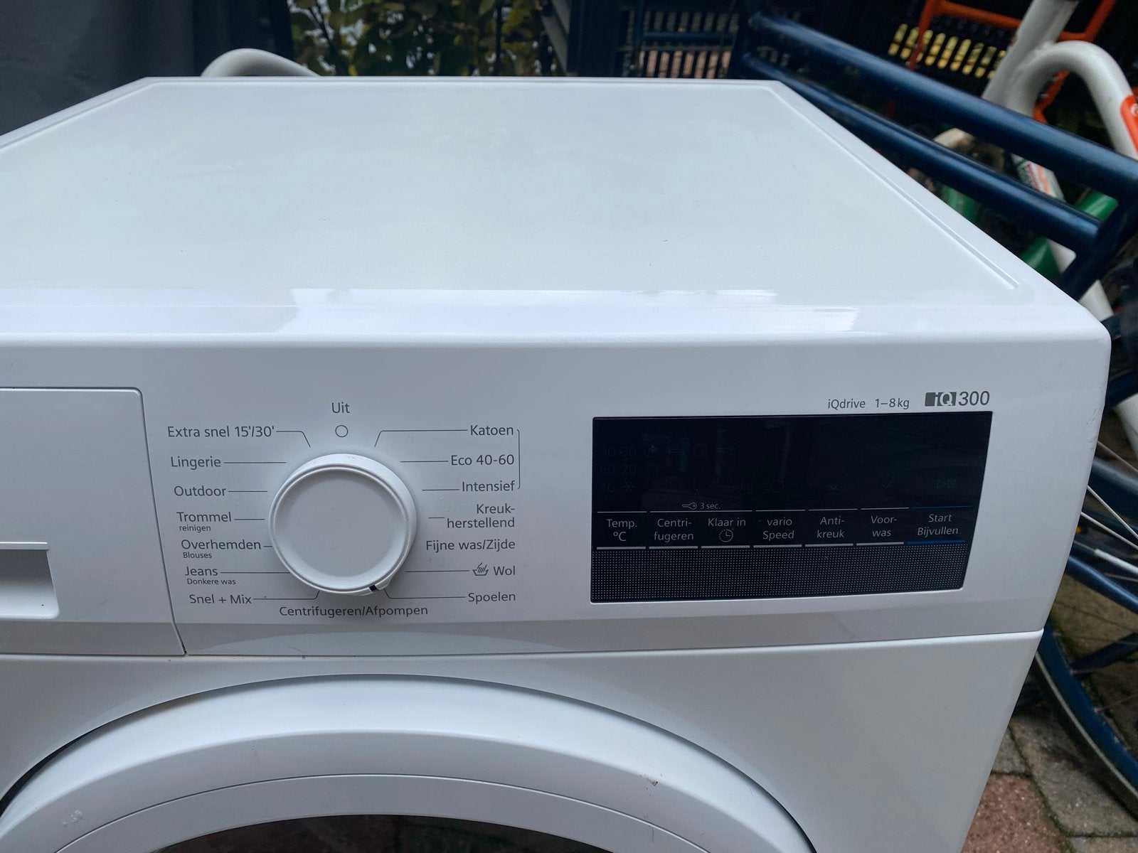 Siemens iQDriveWM14N274NL/01 wasmachine uit 2016, Ophalen, 1200 tot 1600 toeren, Gebruikt, 8 tot 10 kg