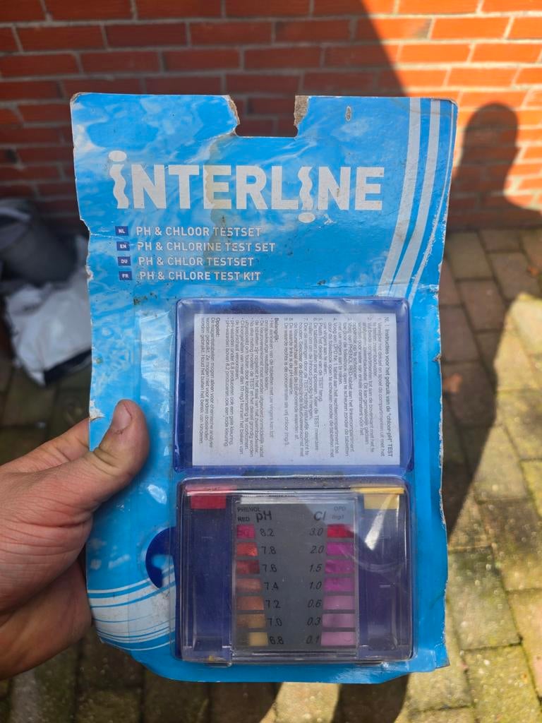 Interline PH & Chloor Testset - Nieuw, Tuin en Terras, Zwembad-toebehoren, Nieuw, Overige typen, Ophalen of Verzenden