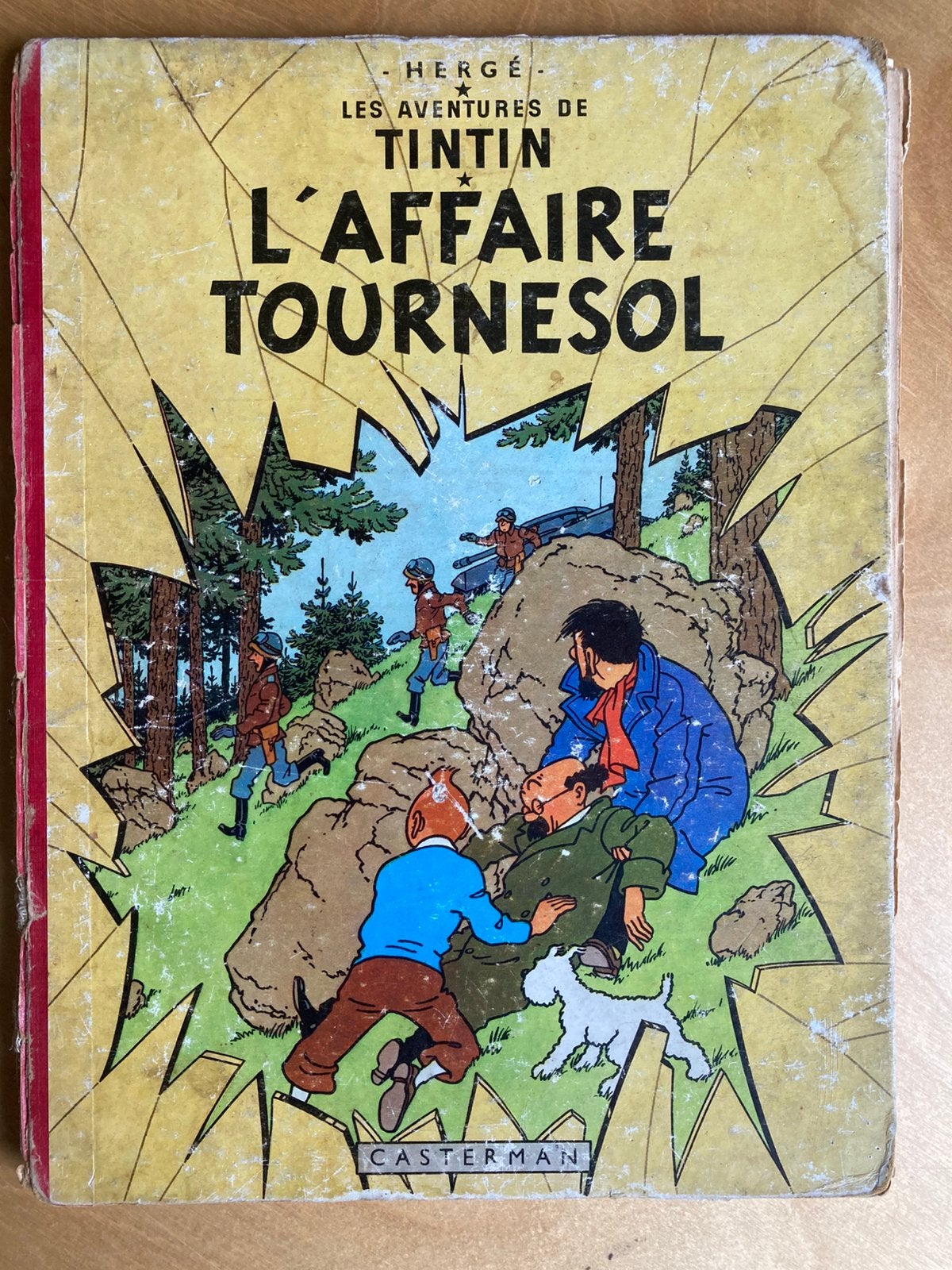 Tintin (Kuifje) - l’Affaire Tournesol, Eén stripboek, Ophalen of Verzenden, Gelezen