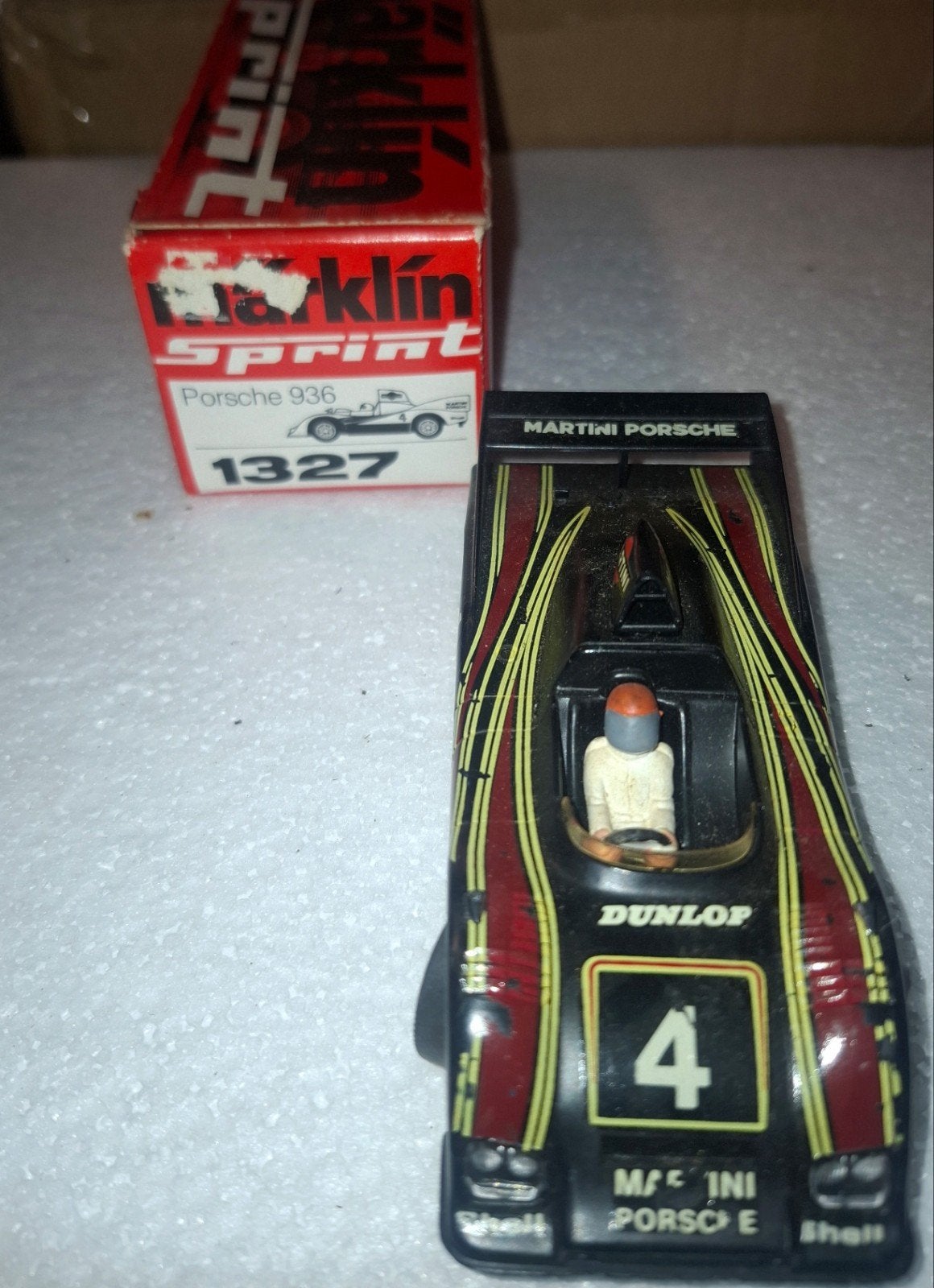 marklin sprint raceauto 1327, Overige merken, Racebaan, Ophalen of Verzenden, Zo goed als nieuw