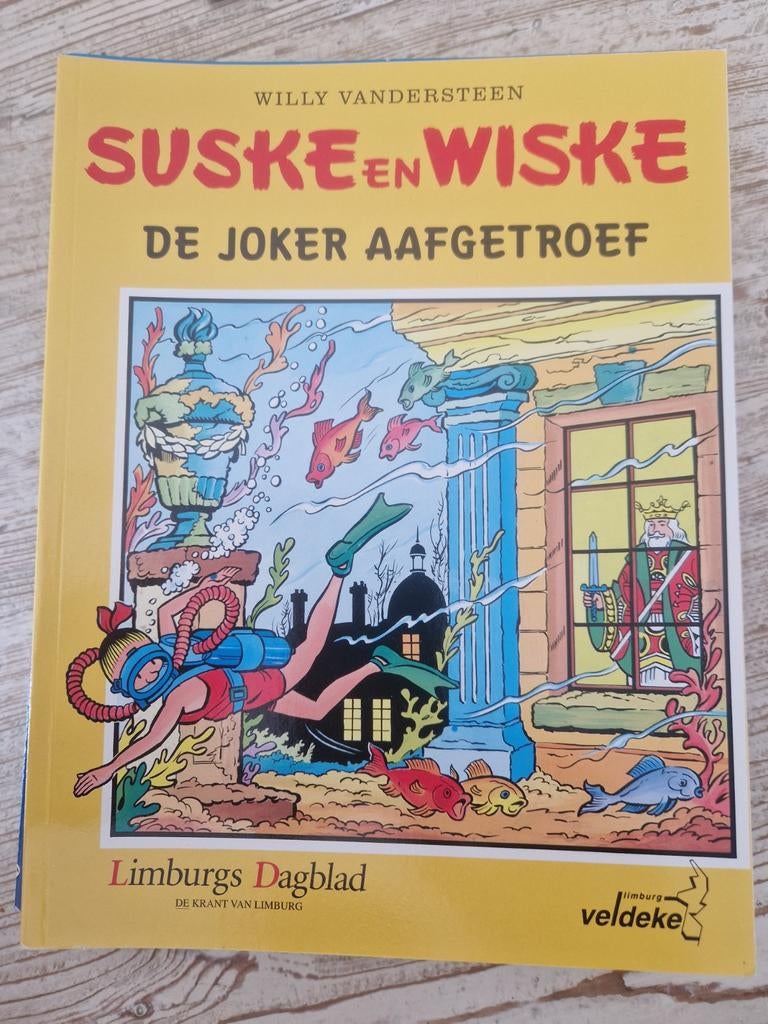 Suske en Wiske - De Joker Afgetroef, Eén stripboek, Ophalen of Verzenden, Gelezen