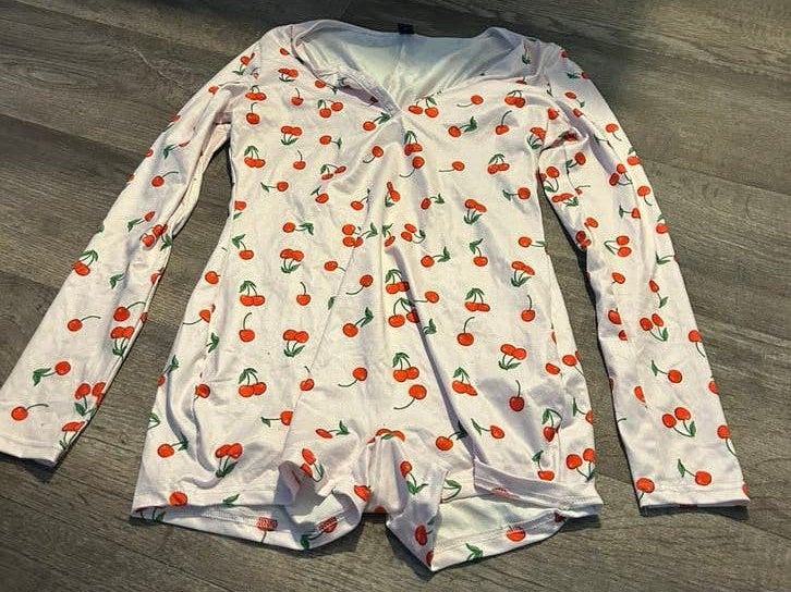 Kersen pyjama, maat M, Ophalen of Verzenden, Nieuw