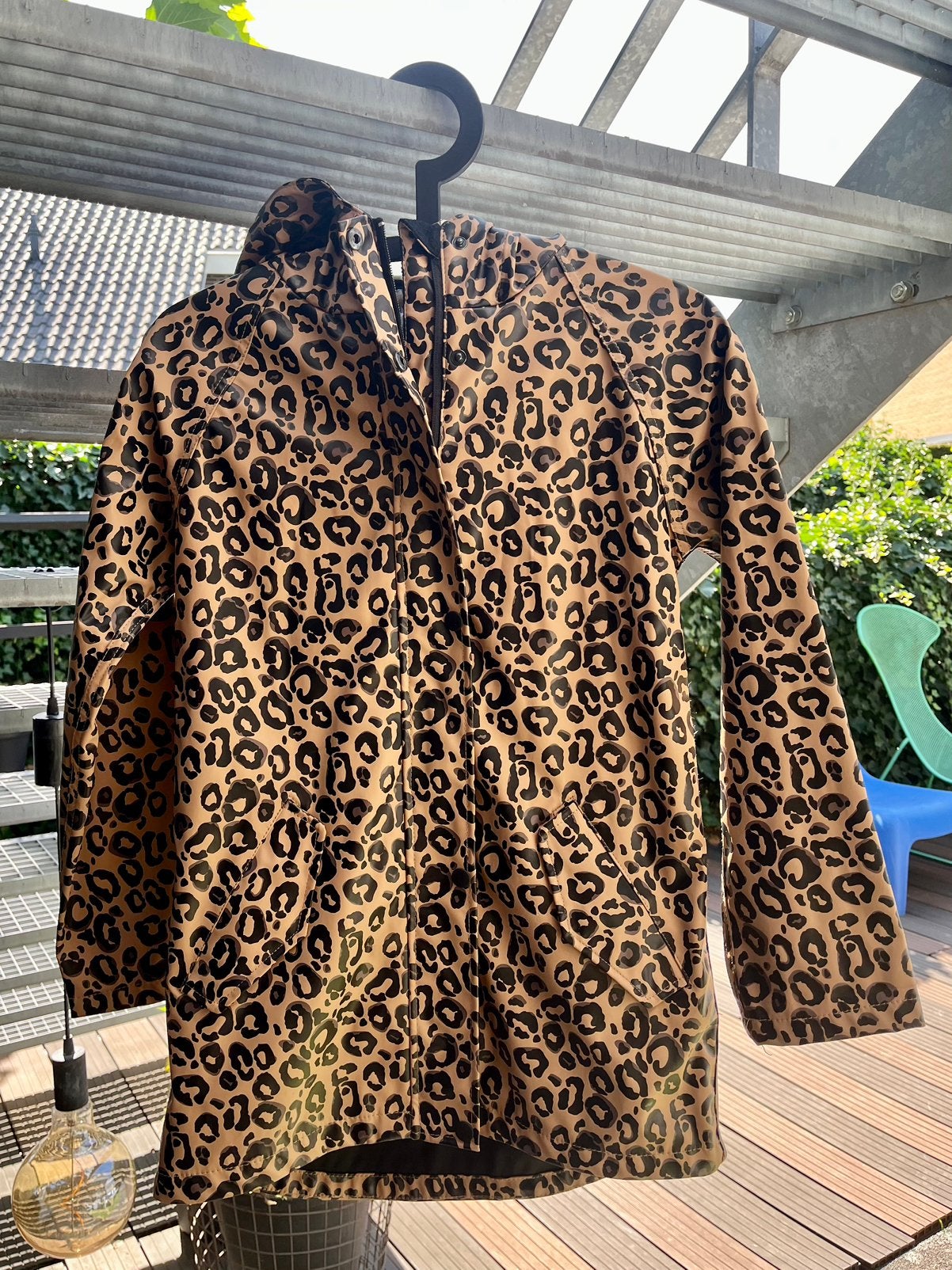 Regenjas luipaardprint maat 170, Kleding | Dames, Overige Dameskleding, Ophalen of Verzenden, Zo goed als nieuw