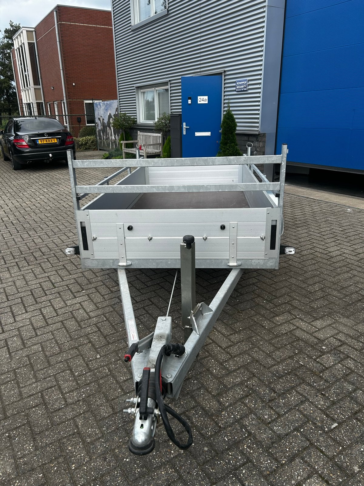 Anssems Aanhangwagen - Zo goed als nieuw, oplooprem, Ophalen, Zo goed als nieuw