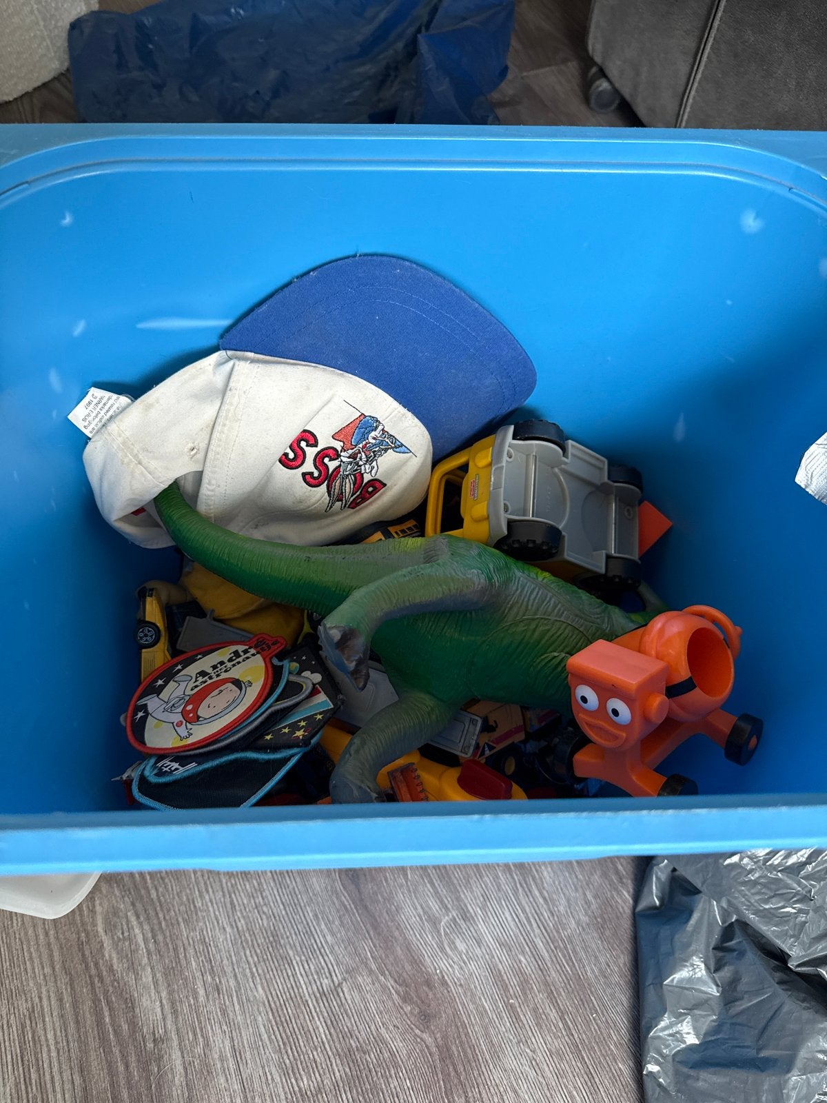 Grote bak jongens speelgoed en vintage bouwblokjes, Kinderen en Baby's, Speelgoed | Overig, Ophalen of Verzenden, Gebruikt, Jongen