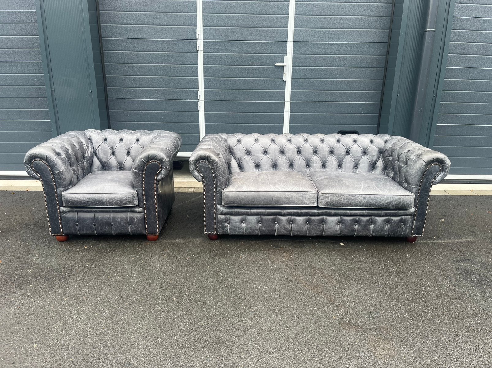 Chesterfield DEZE WEEK 850,- ‼️‼️‼️‼️, Hout, 150 tot 200 cm, Tweepersoons, 75 tot 100 cm