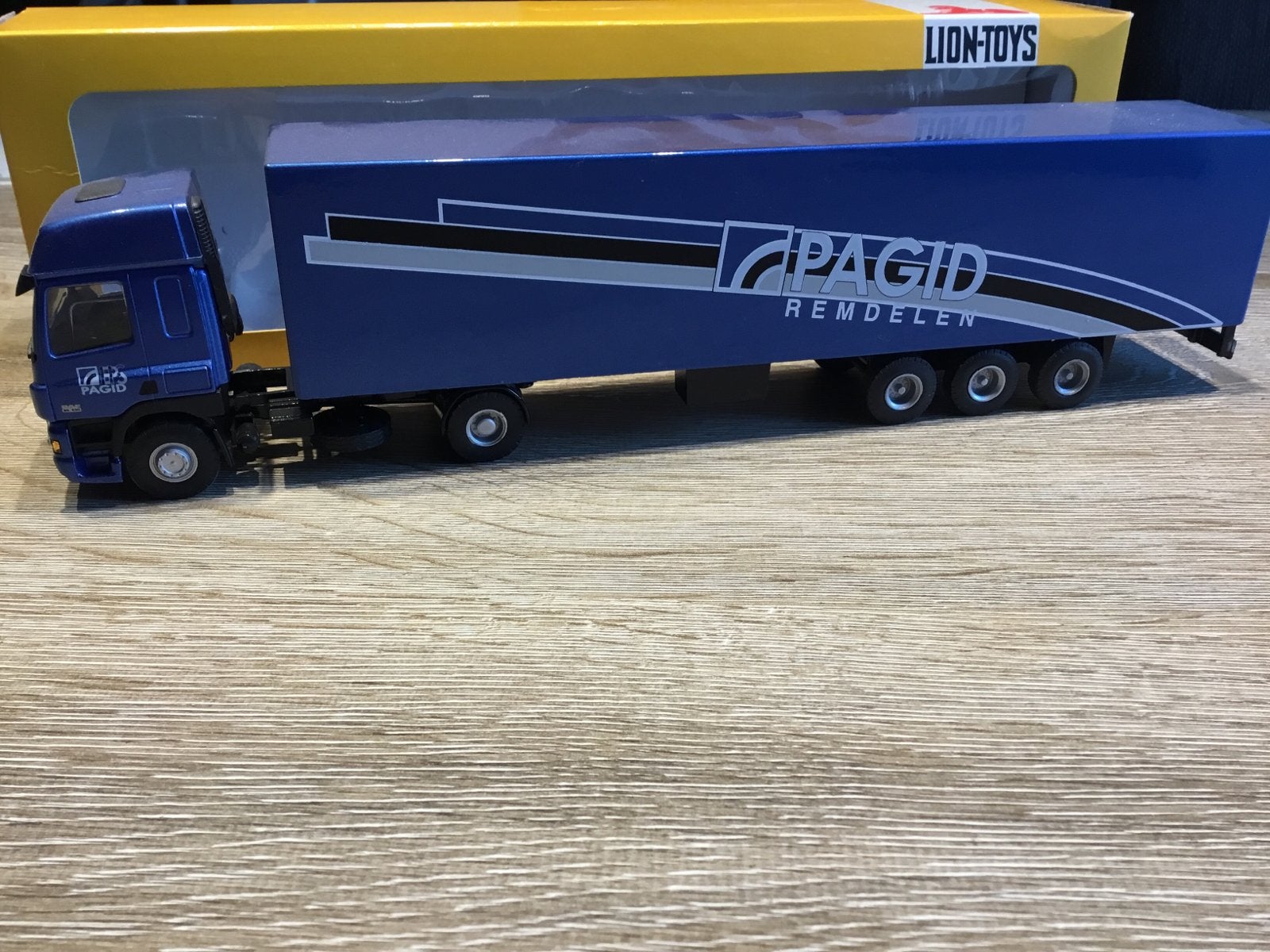 Lion Toys DAF CF Pagid Remdelen vrachtwagen,Zeldzaam, Ophalen of Verzenden, Nieuw