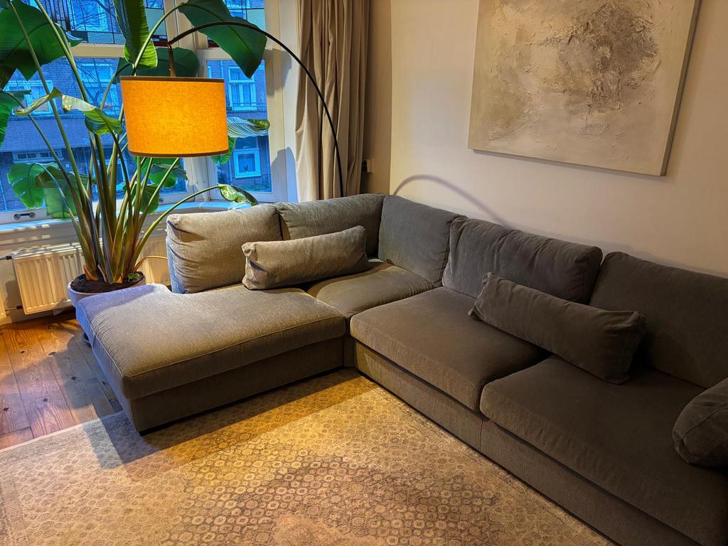 Hoekbank loungebank Urban sofa, Huis en Inrichting, Banken | Complete zithoeken, Ophalen, Zo goed als nieuw