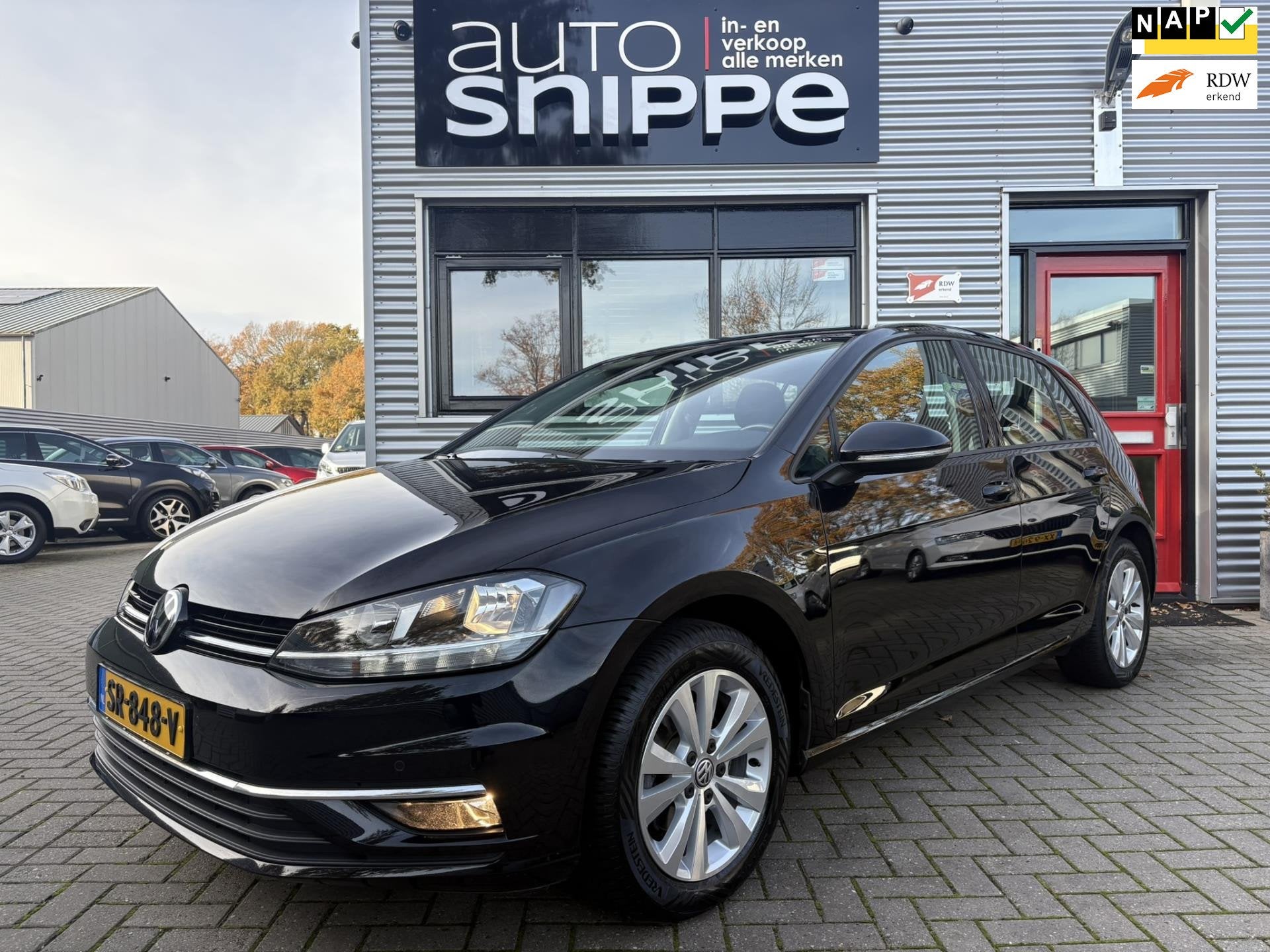 Volkswagen Golf 1.0 TSI Comfortline -AUTOMAAT-5DRS.-CLIMA-AP, Auto's, Dealer onderhouden, Stof, Gebruikt, 620 kg