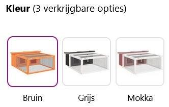 Konijnenhok hok kooi buitenren konijn GRATIS VERZENDING!, Minder dan 60 cm, Verzenden, Nieuw, Nvt