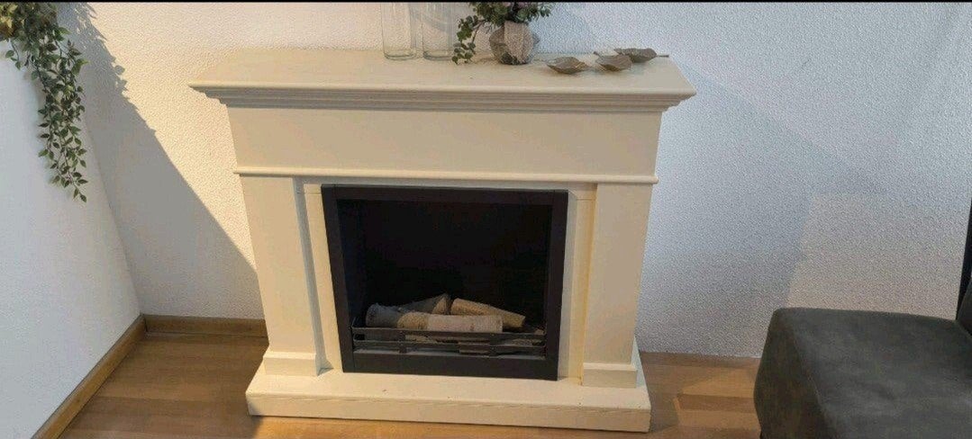 Gratis mooie schouw MDF, Ophalen, Vrijstaande haard, Gelhaard