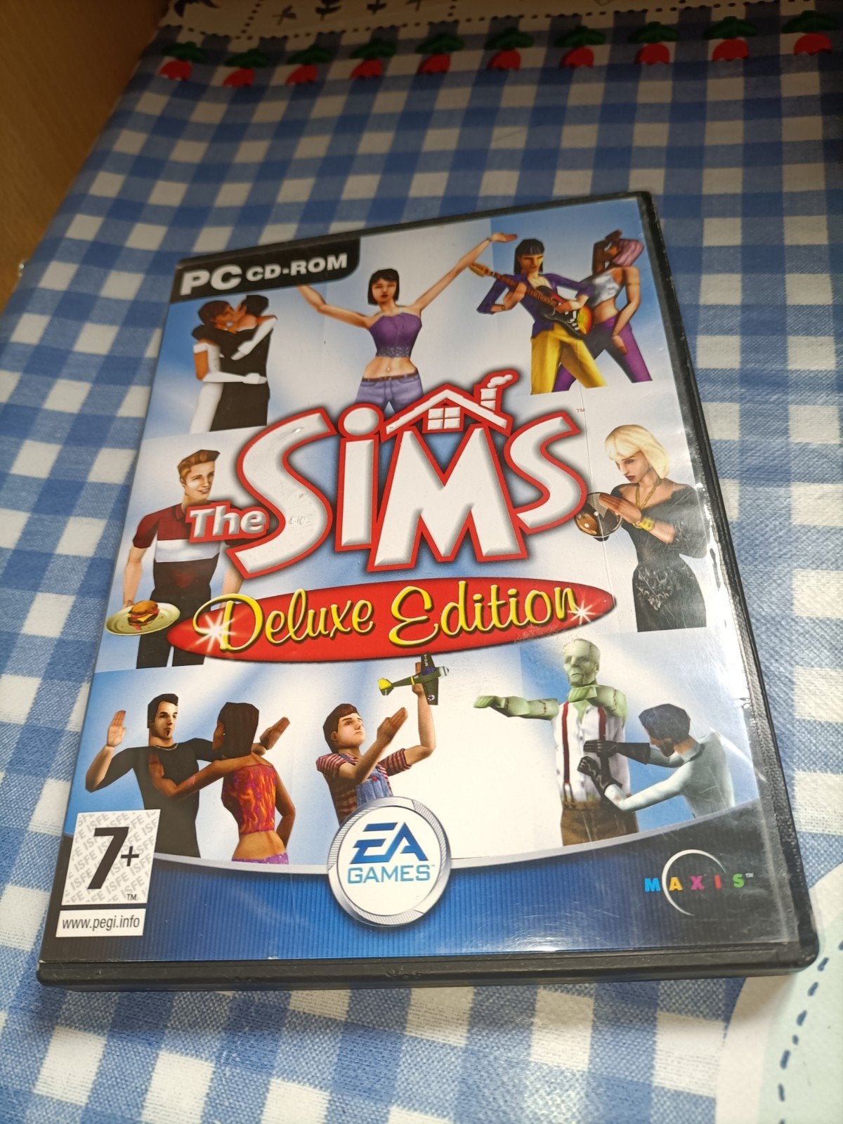 The Sims Deluxe Edition pc spel cd rom 2 disc's, 1 speler, Ophalen of Verzenden, Zo goed als nieuw, Vanaf 3 jaar