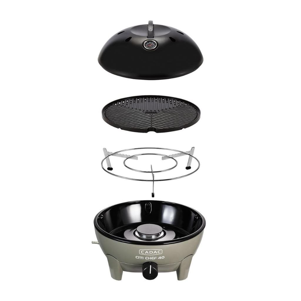 Cadac Citi Chef 40 gasbarbecue met accessoires, Ophalen, Gebruikt, Cadac