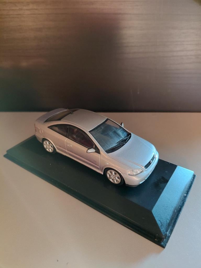Minichamps Opel Astra G Coupé 1/43 - Nieuw in doos, Ophalen of Verzenden, Zo goed als nieuw, Auto, MiniChamps