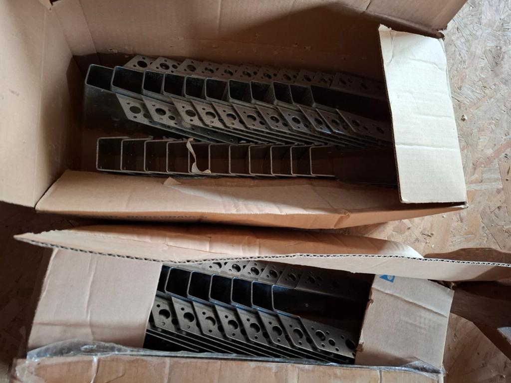 42x Raveeldrager 380/38x171mm Zwaar Verzinkt, Ophalen, Nieuw
