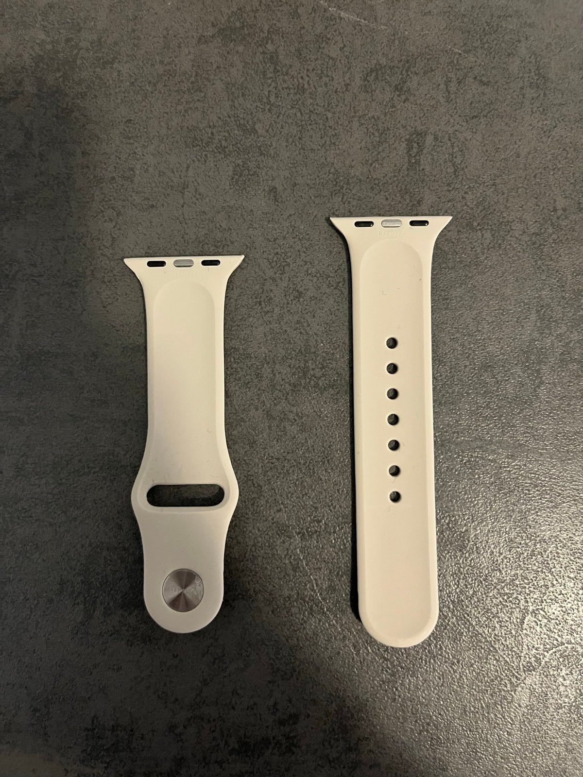 Apple Watch bandje (sport band) 40mm, starlight, Verzenden, Nieuw, Wit, IOS