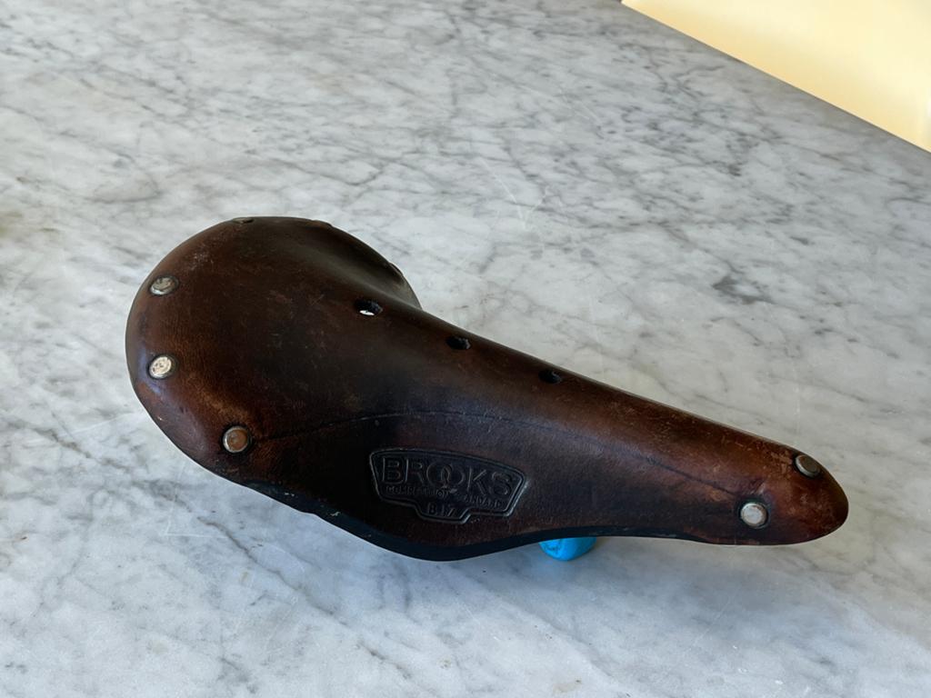 Fietszadel BROOKS model B17, Fietsen en Brommers, Fietsonderdelen, Ophalen of Verzenden, Zo goed als nieuw
