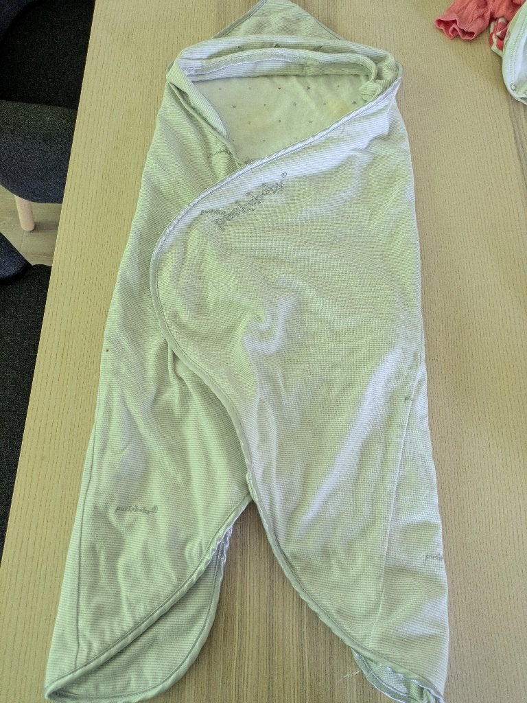 Puckababy gogo newborn omslagdoek / wikkeldoek, Ophalen of Verzenden, Zo goed als nieuw, Puckababy