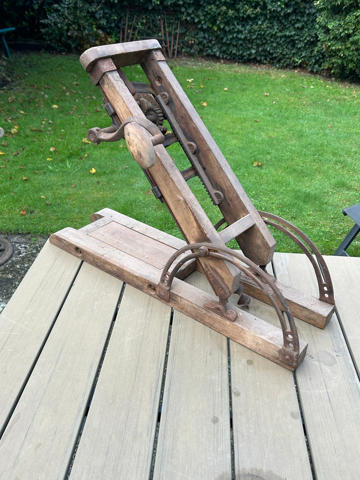 Boormachine- Uniek decoratiestuk, Antiek en Kunst, Ophalen of Verzenden