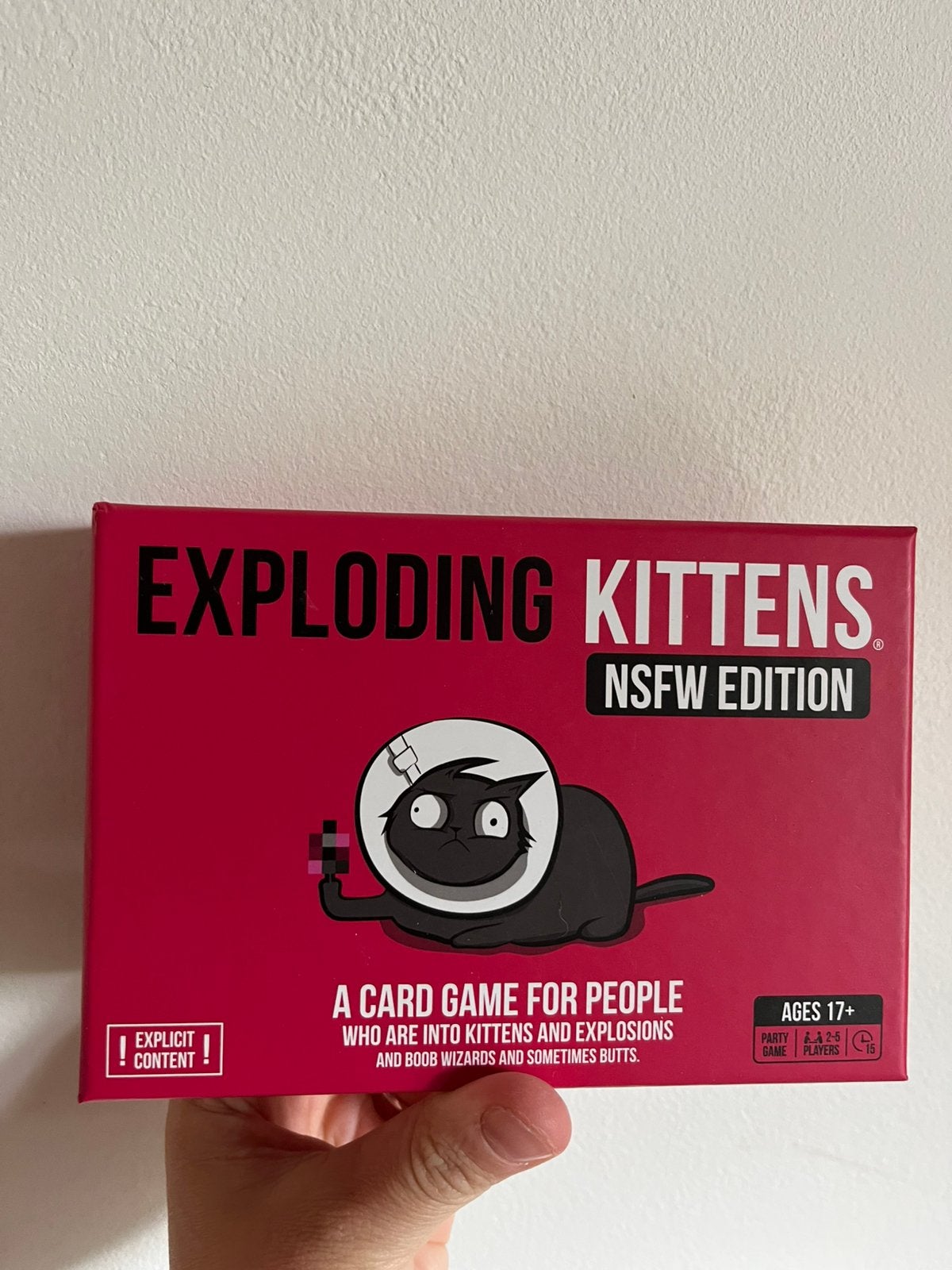Exploding Kittens NSFW Game, Ophalen of Verzenden, Zo goed als nieuw