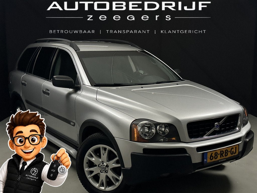 Volvo XC90 2.5 T 5 Cilinder Kinetic *7p*Handgeschakeld*Zeer, Auto's, Volvo, XC90, Gebruikt, 7 stoelen, 2521 cc