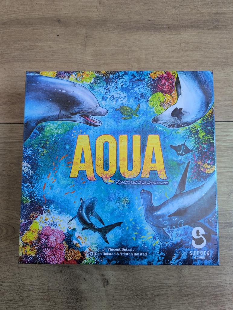 Bordspel Aqua (NL), Een of twee spelers, Ophalen of Verzenden, Nieuw, Asmodee
