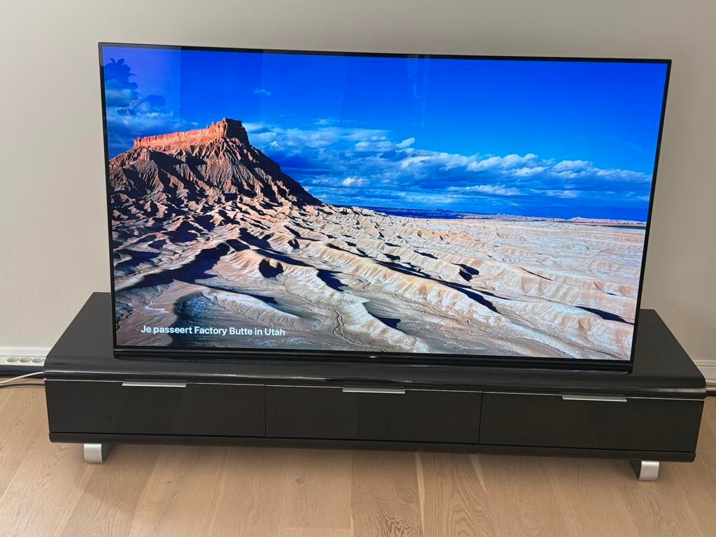 Sony Bravia OLED KD-65A1 met “Acoustic Surface” (nov 2017), Ophalen, Zo goed als nieuw, 100 Hz, Sony