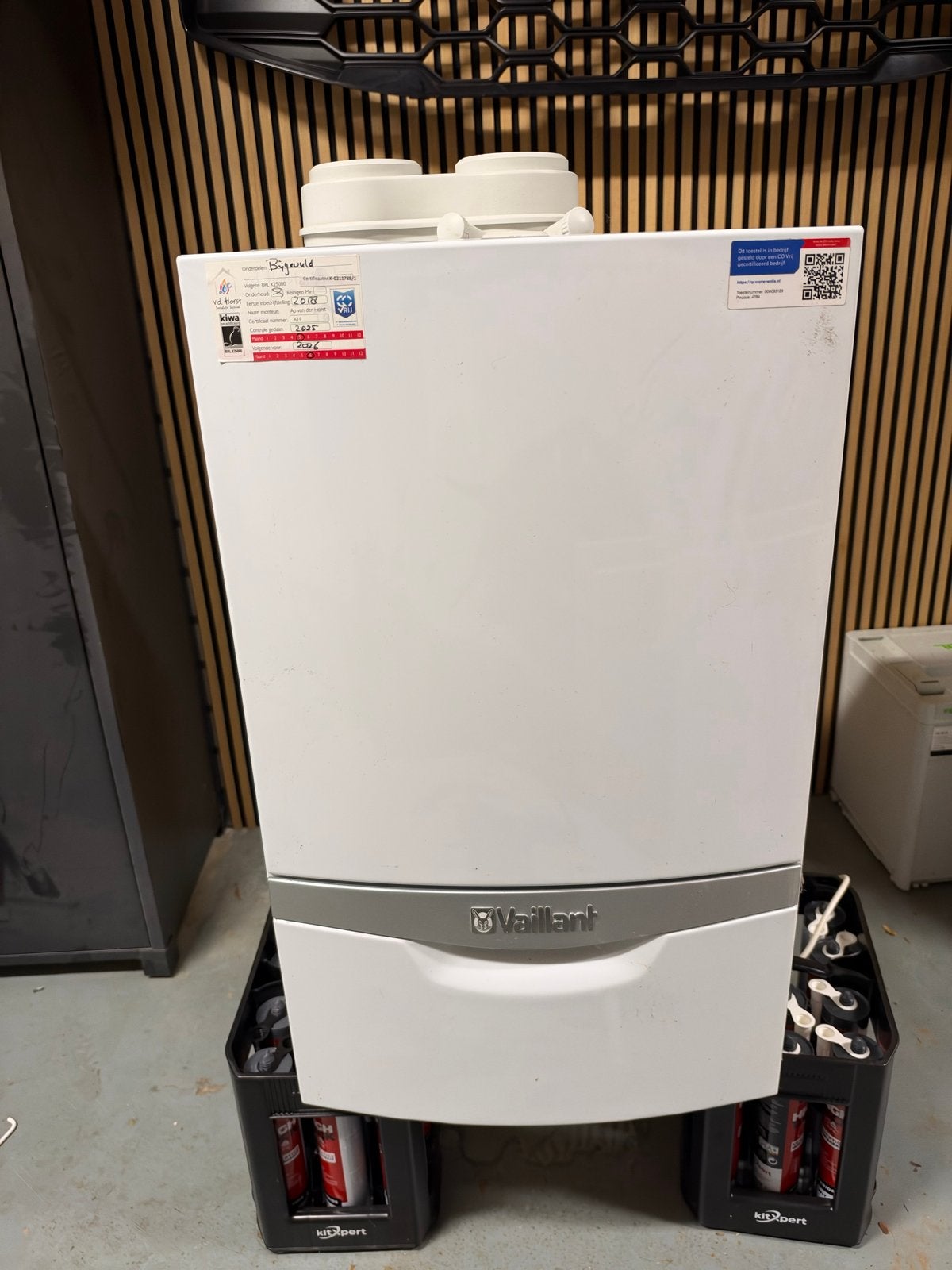 Vaillant ecoTEC plus VHR NL 30-34/5-5 L R6 CV-ketel, Ophalen, Gebruikt, Cv-ketel of Combi-ketel, 60 tot 150 cm