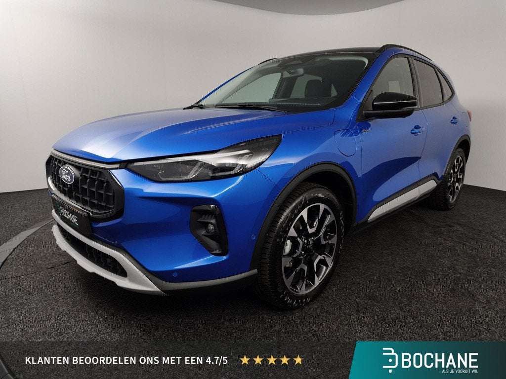 Ford Kuga 2.5 PHEV Active X | Panoramadak | Bang & Olufsen |, 14 kWh, Gebruikt, Met garantie (alle), Blauw