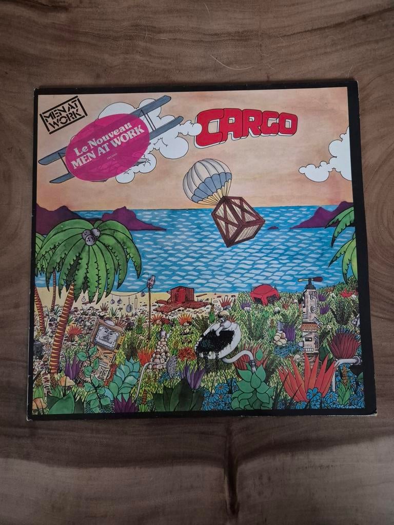 Men At Work - Cargo - Vinyl, Cd's en Dvd's, Ophalen of Verzenden, Zo goed als nieuw, 12 inch, Poprock