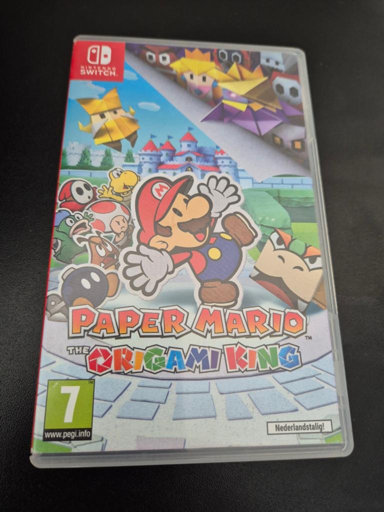 Paper Mario: The Origami King - Nintendo Switch, Spelcomputers en Games, Games | Nintendo Switch, Zo goed als nieuw, Role Playing Game (Rpg)