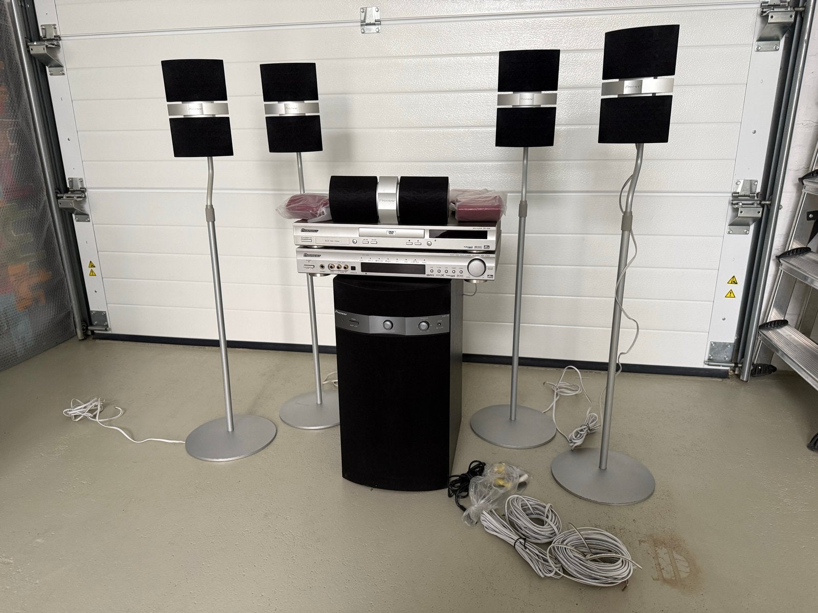 Pioneer 5.1 Home Cinema Set - VSX-C300, DV-444-S, S-CR-50, Gebruikt, Ophalen of Verzenden, Pioneer, 5.1-systeem