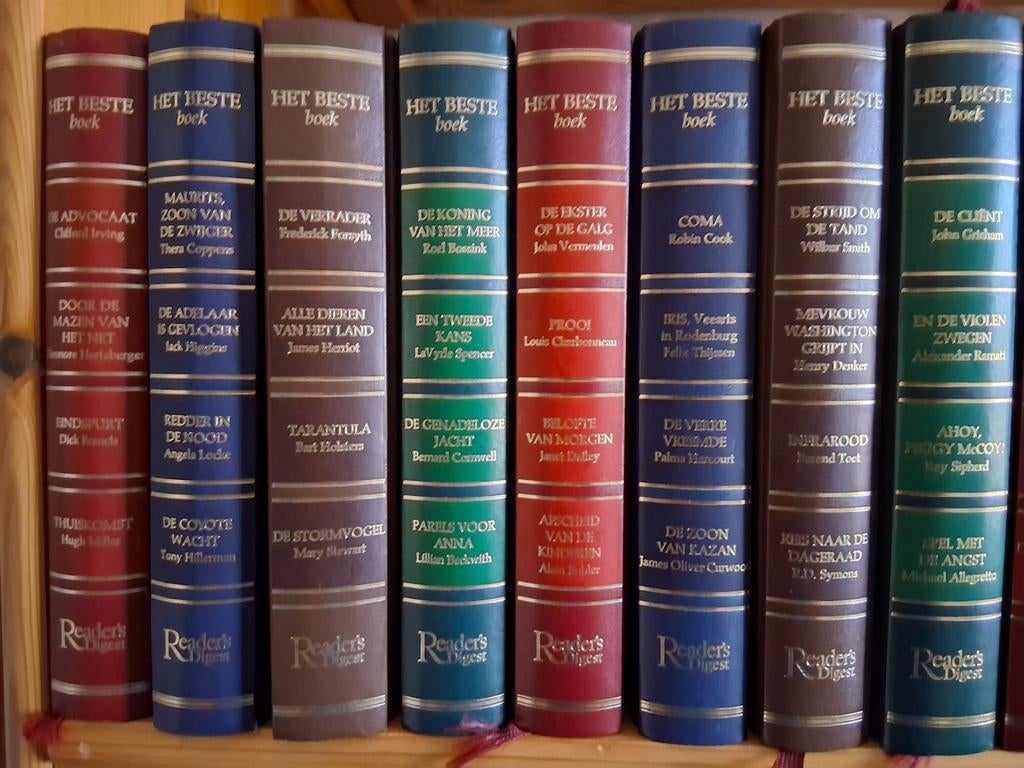 Reader's Digest Het Beste Boek - Grote Collectie, Ophalen of Verzenden, Gelezen, Diverse Auteurs, Nederland