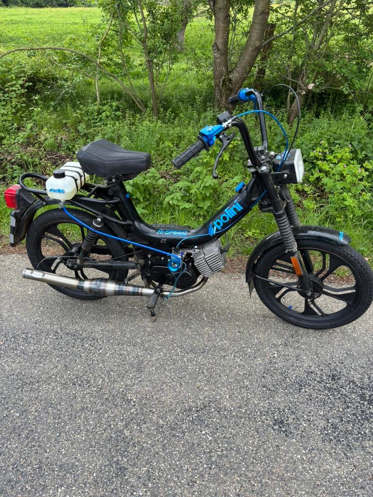 Tomos flexer 65cc blauw kenteken, Fietsen en Brommers, Brommers | Tomos, Zo goed als nieuw, Flexer, Ophalen