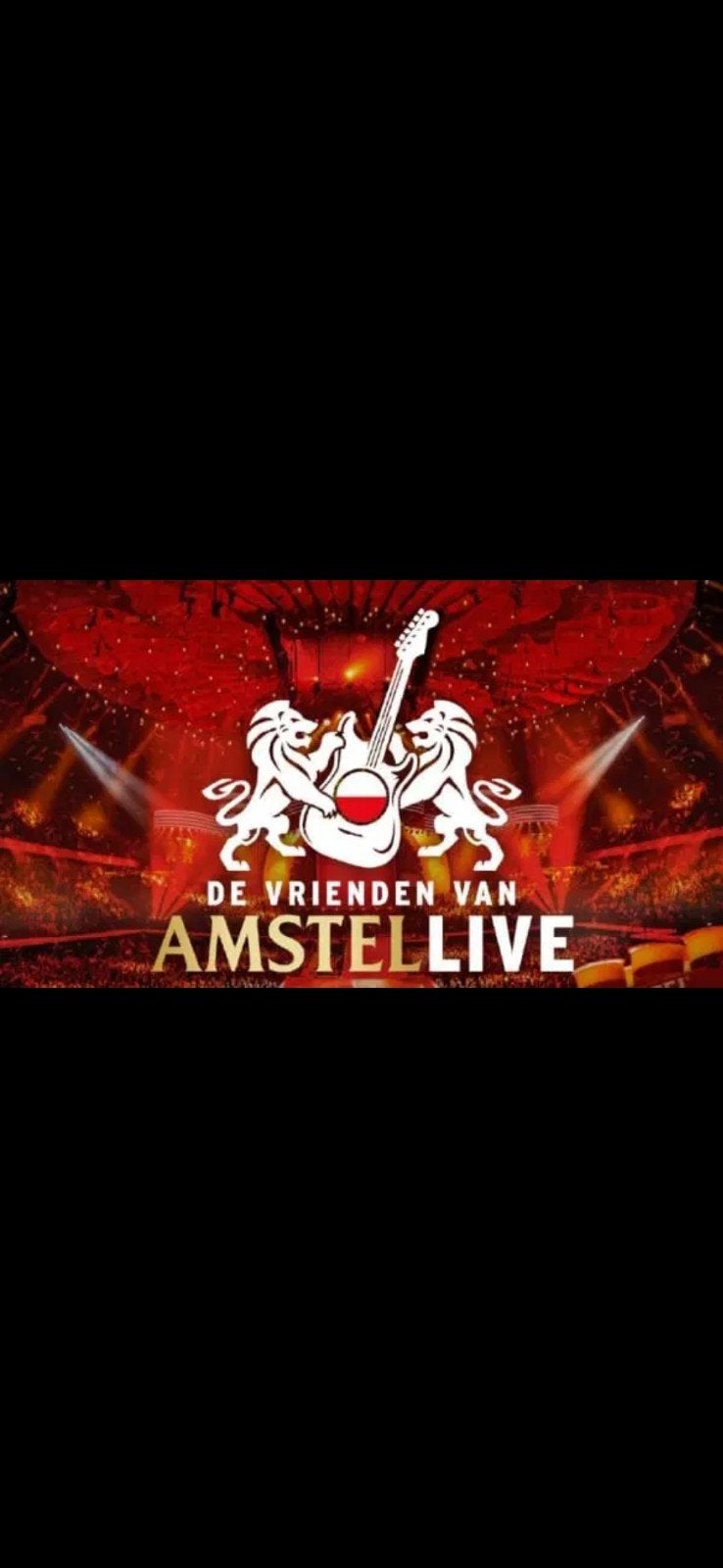 20-01-27 2x kaartje VVAL vrienden van Amstel Live + P-ticket, Tickets en Kaartjes, Evenementen en Festivals, Twee personen