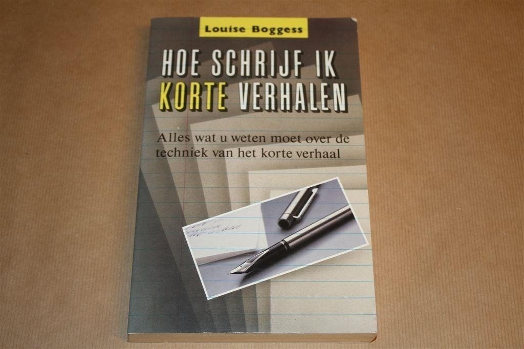 Hoe schrijf ik korte verhalen. Techniek v/h korte verhaal., Ophalen of Verzenden, Gelezen
