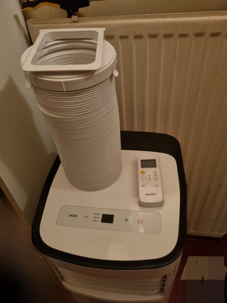 Comfee Mobiele Airco met Afstandsbediening, Witgoed en Apparatuur, Airco's, Zo goed als nieuw, Mobiele airco, Minder dan 60 m³
