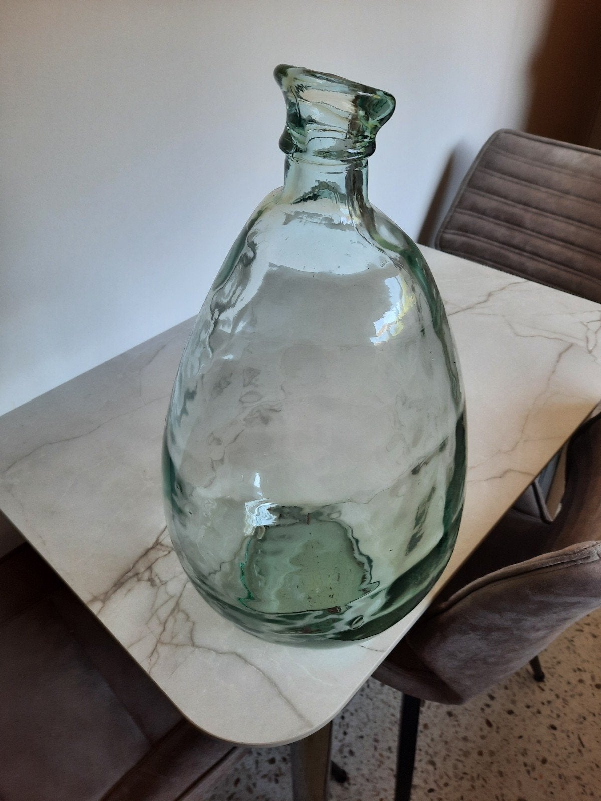 Glazen pot, Ophalen, Zo goed als nieuw