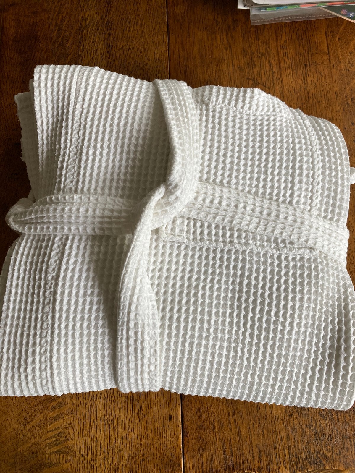 Badjas wafeldoek dames 40, Ophalen, Gedragen, Maat 38/40 (M)