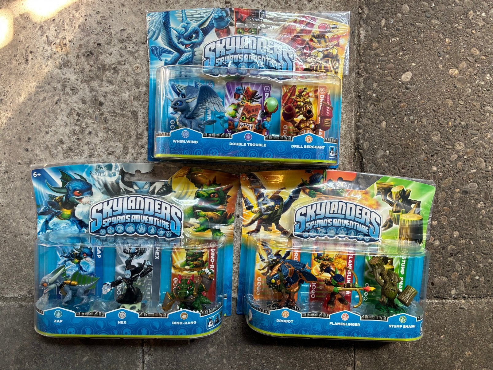 Skylanders Spyro’s Adventure inbox Tripple packs, Verzenden, W, W, W